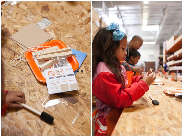 Kids workshop at The Home Depot