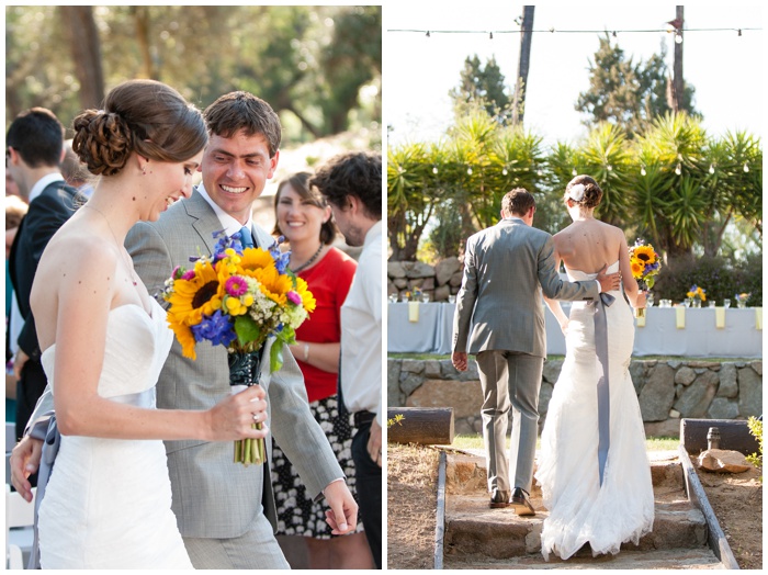 Mt.Woodson, Ramona Venue, San Diego photographer, NEMA, sunflowers, outdoor ceremony, nature venue