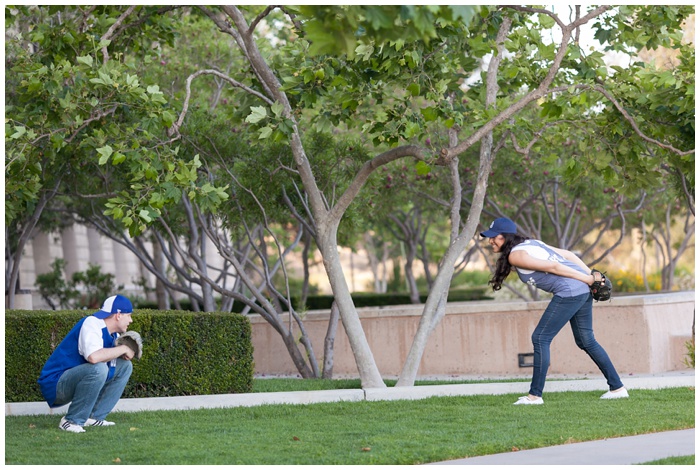 NEMA_Photography_San_Diego_Padres_theme_LA_dodgers_theme_engagement_USD_college_Campus