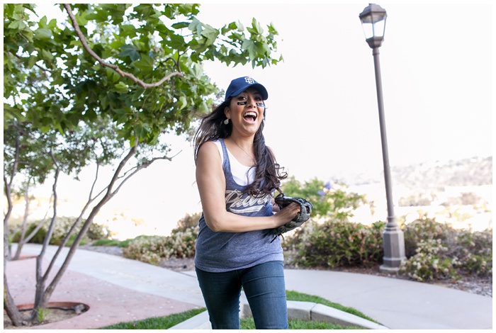 NEMA_Photography_San_Diego_Padres_theme_LA_dodgers_theme_engagement_USD_college_Campus