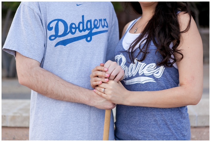 NEMA_Photography_San_Diego_Padres_theme_LA_dodgers_theme_engagement_USD_college_Campus