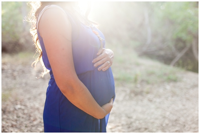 Maternity photos, maternity session, maternity photographer, los penasquitos preserve, sun flare, nature, natural light photography