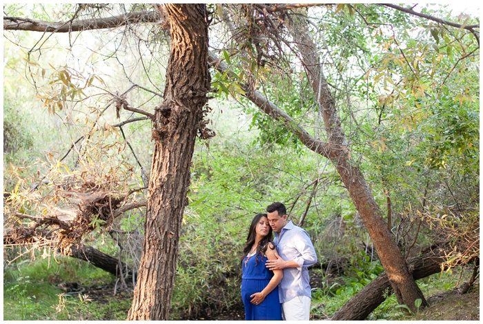 Maternity photos, maternity session, maternity photographer, los penasquitos preserve, sun flare, nature, natural light photography