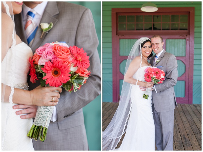 NEMA Photography, wedding, photography, coral, bride, groom, north coast church