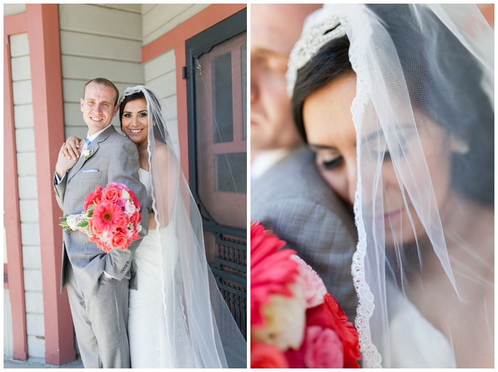 NEMA Photography, wedding, photography, coral, bride, groom, north coast church