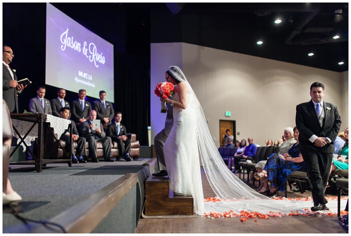 NEMA Photography, wedding, photography, coral, bride, groom, north coast church