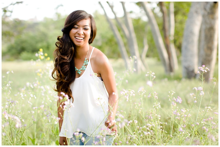 Los Penasquitos Preserve, San DIego Senior Photographer, fields, natural light, sunflare