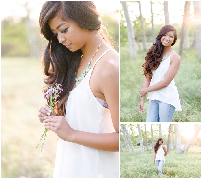 Los Penasquitos Preserve, San DIego Senior Photographer, fields, natural light, sunflare