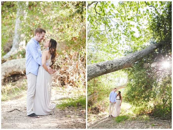 San Diego photographer, wedding photographer, old poway park, engaement session, color, outfits, love, fun, joy, laughter, coordinating outfits, nature_4714.jpg