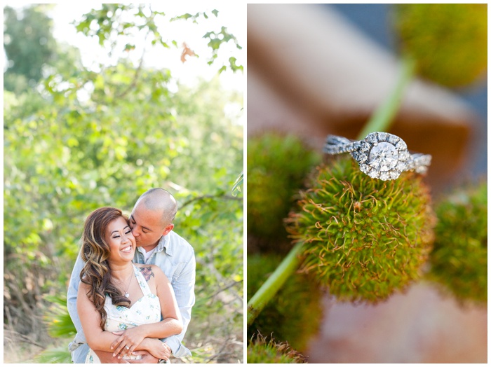 San Diego photographer, wedding photographer, old poway park, engaement session, color, outfits, love, fun, joy, laughter, coordinating outfits, nature_4720.jpg