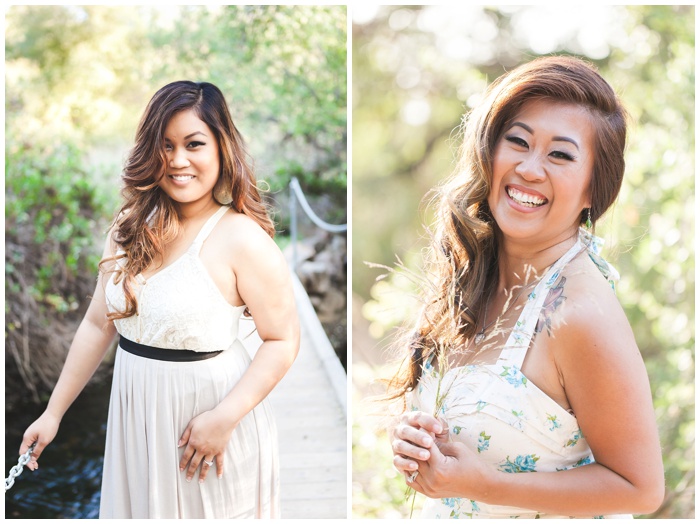 San Diego photographer, wedding photographer, old poway park, engaement session, color, outfits, love, fun, joy, laughter, coordinating outfits, nature_4721.jpg